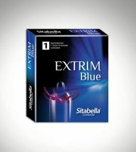 Презервативы с усиками Sitabella Extrim Blue ― Секс шоп Кем-Интим