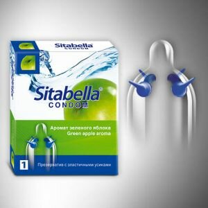 Презервативы с усиками Sitabella Яблоко ― Секс шоп Кем-Интим