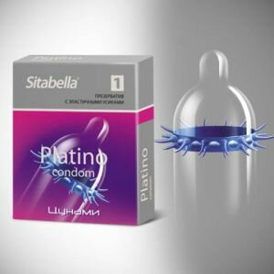 Презервативы с усиками Sitabella Platino Цунами ― Секс шоп Кем-Интим