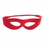 Красная открытая латексная маска Sitabella